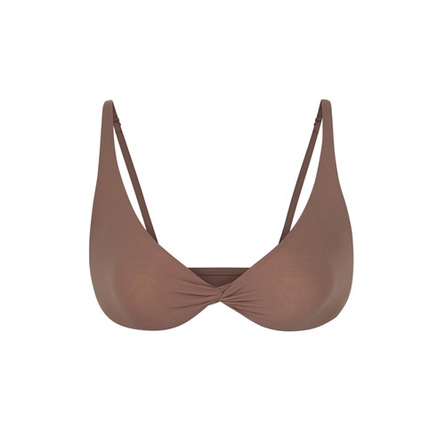SKIMS Fits Everybody Skimpy Scoop Bralette Umber | RA7123609