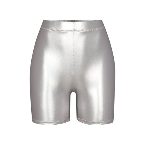 SKIMS Metallic Swim Stredne Pásom Kratke Nickel | SZ4157629